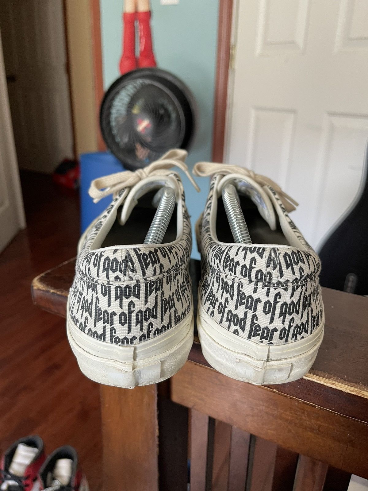 FOG × Fear of God × Vans Vans Era 95 Fear of Fod FOG Reissue Marshmallow White 10.5 Size US 10 / EU 43 - 3 Thumbnail