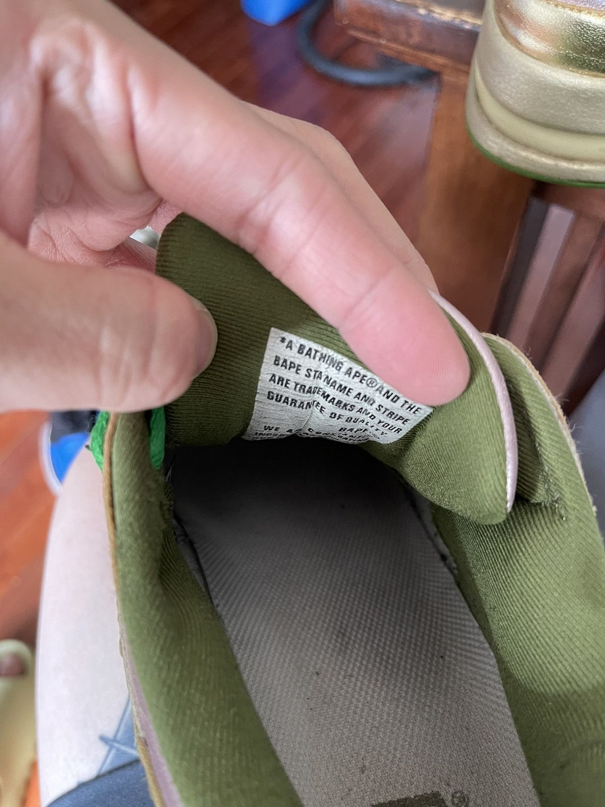 Bape × Pharrell BAPE x PHARRELL ROADSTA Sneakers 2006 Size US 9.5 / EU 42-43 - 6 Thumbnail