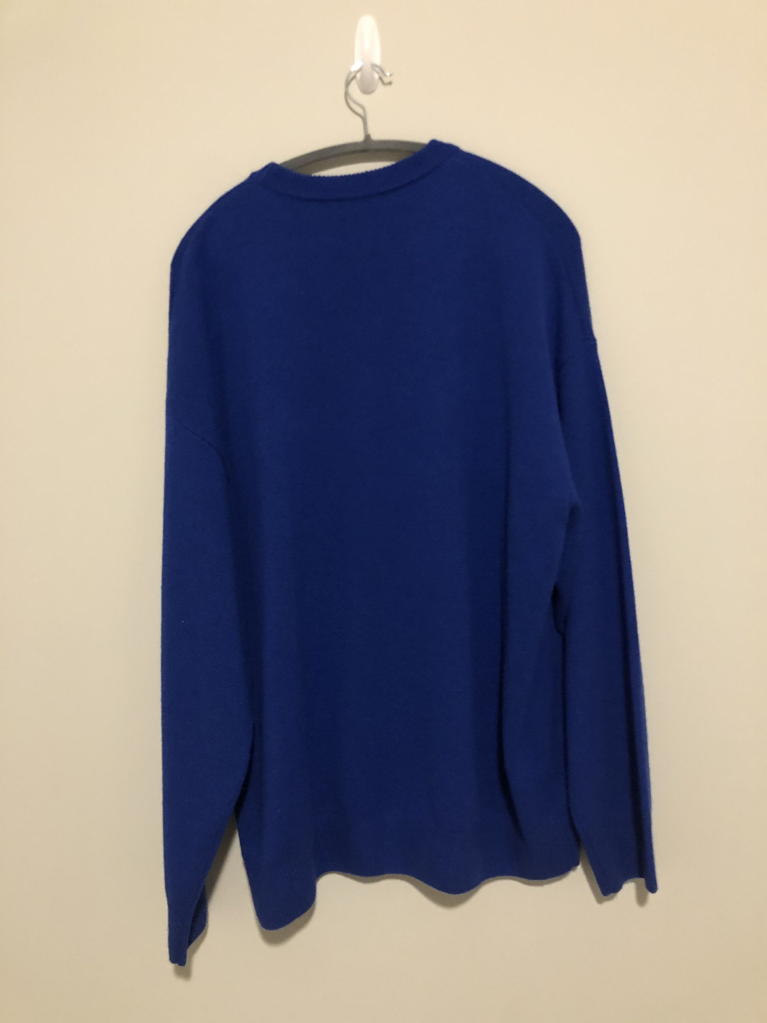 Balenciaga Balenciaga Blue Sweater Size US XL / EU 56 / 4 - 4 Thumbnail