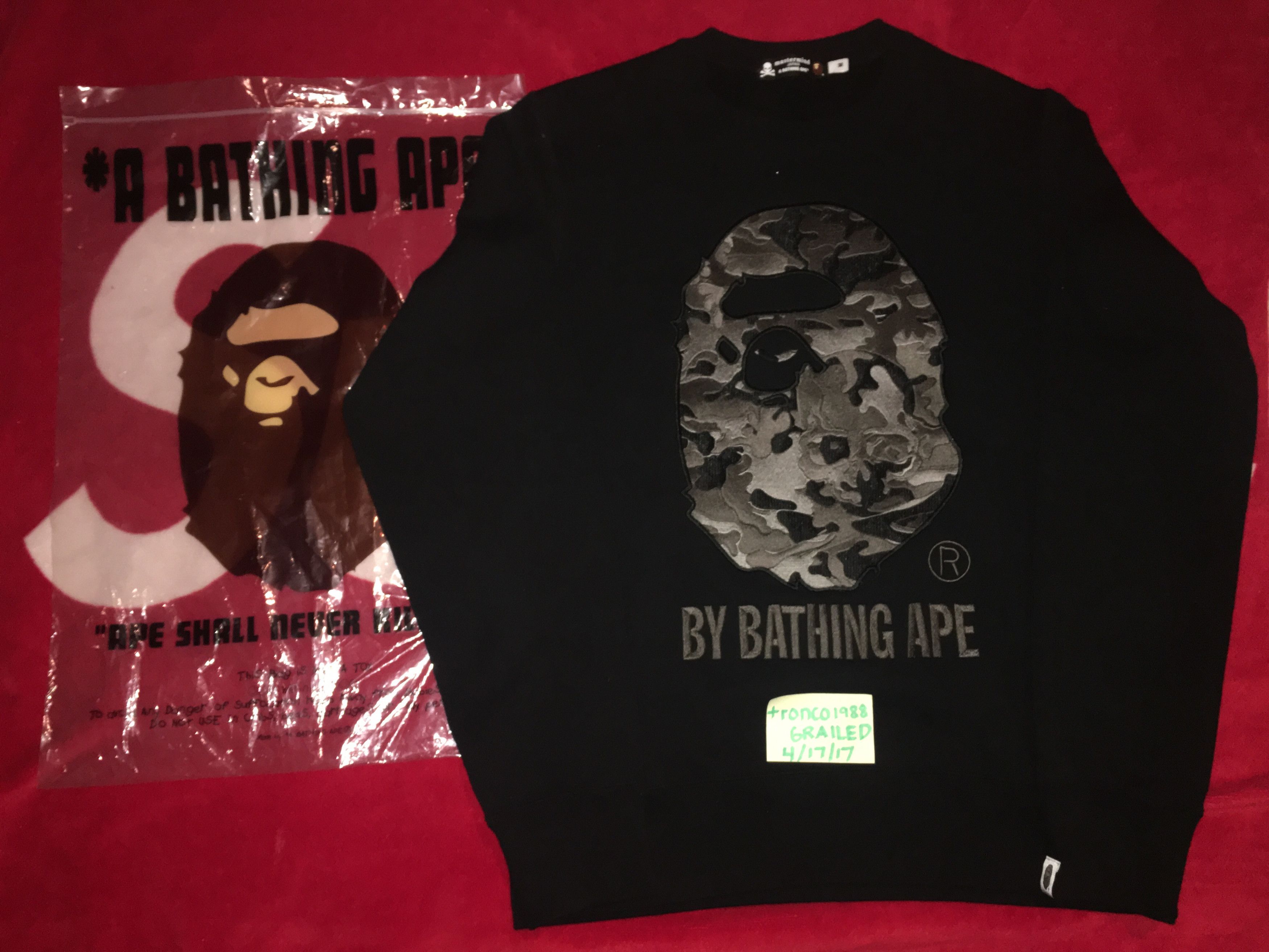 Lサイズ レア BAPE x mastermind Crewneck