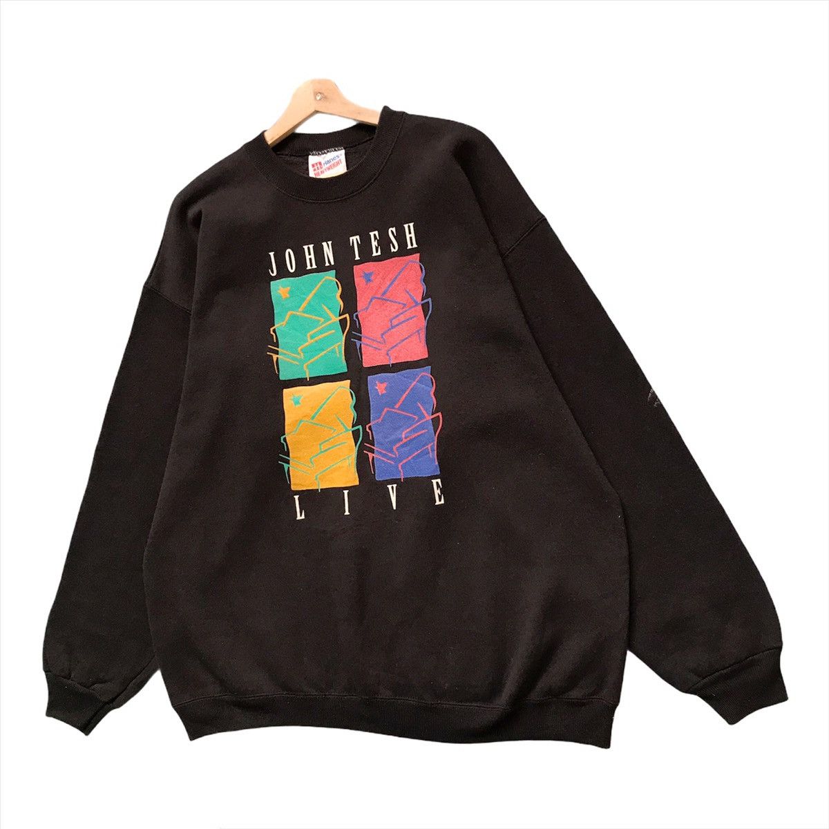 Band Tees Vintage 90s John Tesh Live Crewneck Sweatshirt Size XL Size US XL / EU 56 / 4 - 3 Thumbnail