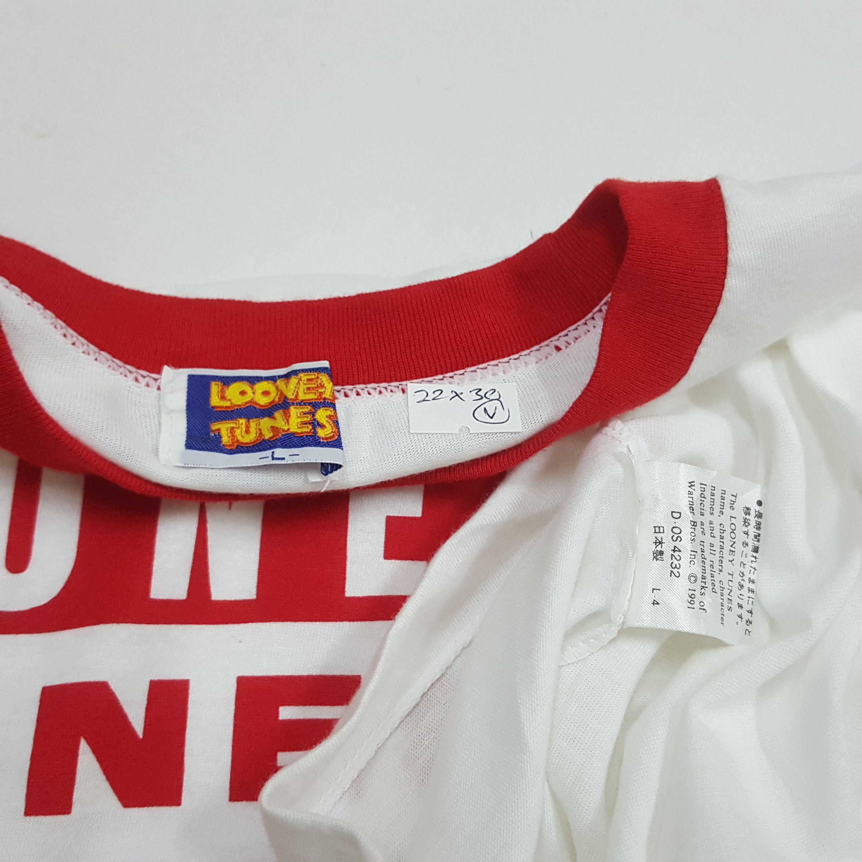 Vintage × Warner Bros Vintage LOONEY TUNES Tweety Bird Rinner t-shirt Size US L / EU 52-54 / 3 - 4 Thumbnail