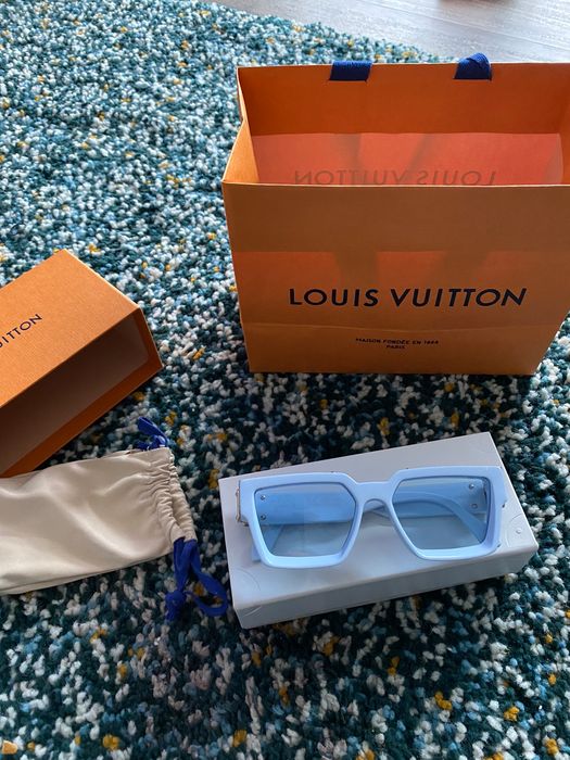 blue millionaire sunglasses