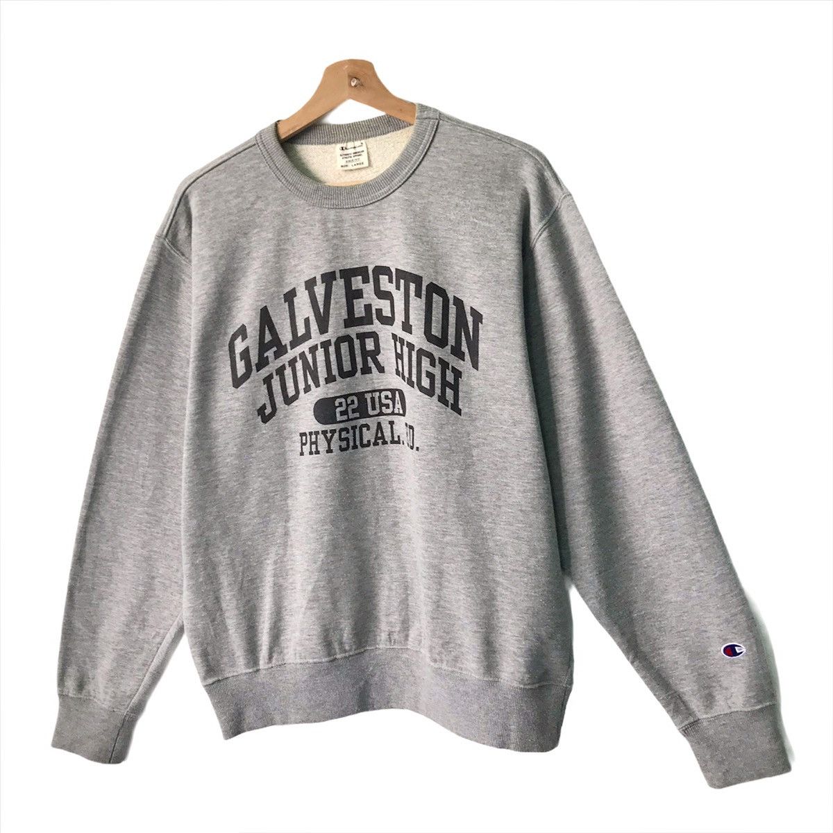 Champion Galveston Junior High Crewneck Sweatshirt Size L Size US L / EU 52-54 / 3 - 3 Thumbnail