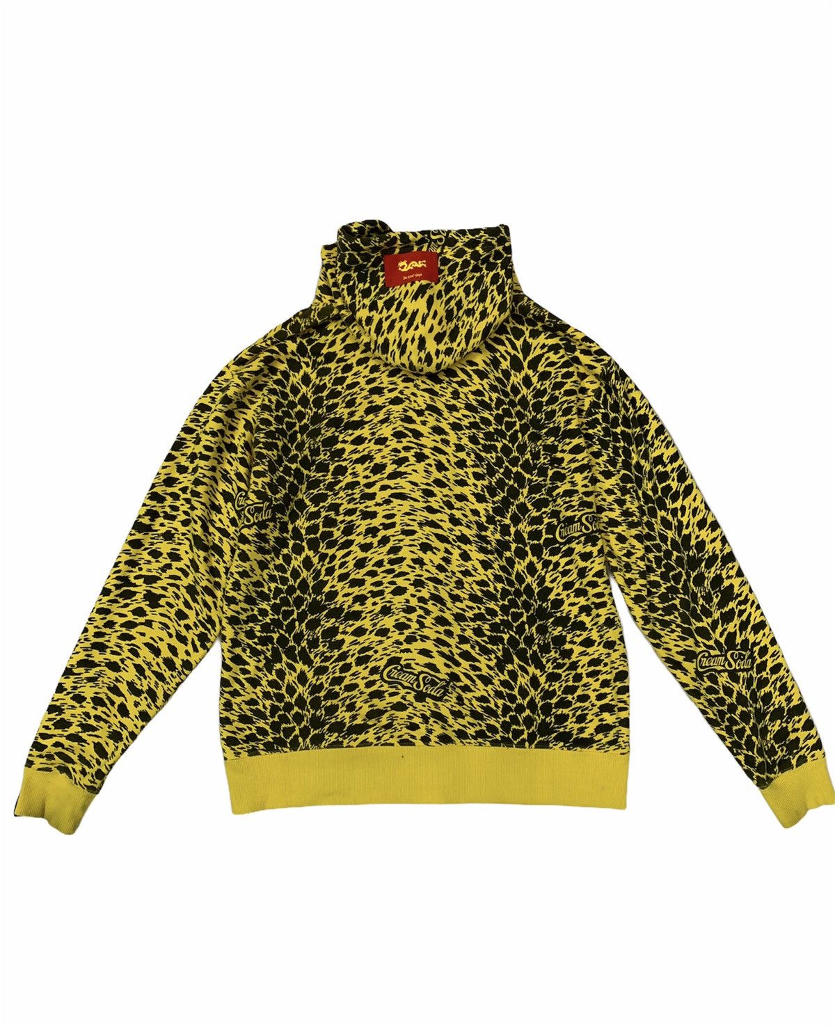 20471120 🔥CREAM SODA LEOPARD CAMO ZIPPER HOODIE Size US M / EU 48-50 / 2 - 5 Thumbnail