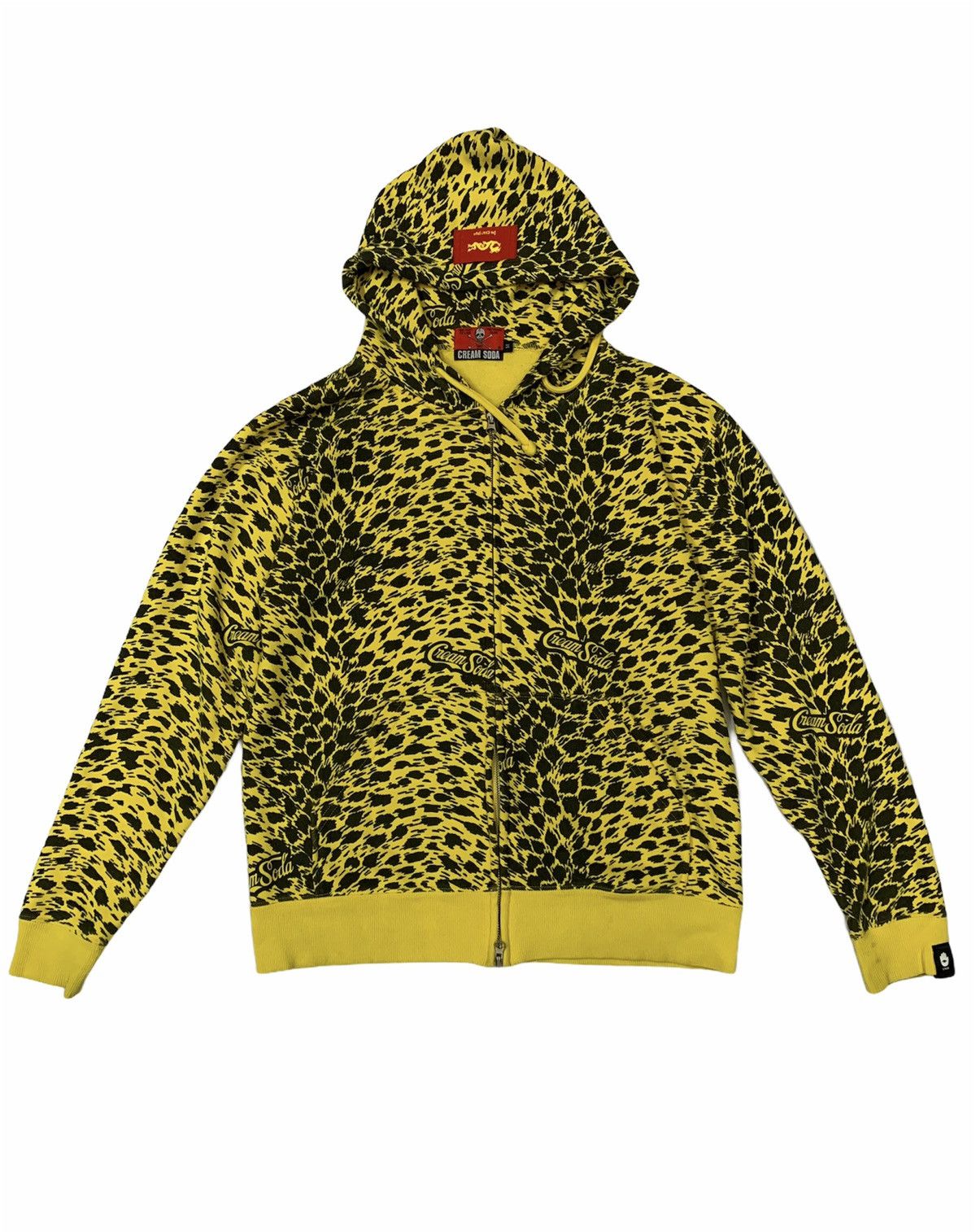 20471120 🔥CREAM SODA LEOPARD CAMO ZIPPER HOODIE Size US M / EU 48-50 / 2 - 1 Thumbnail