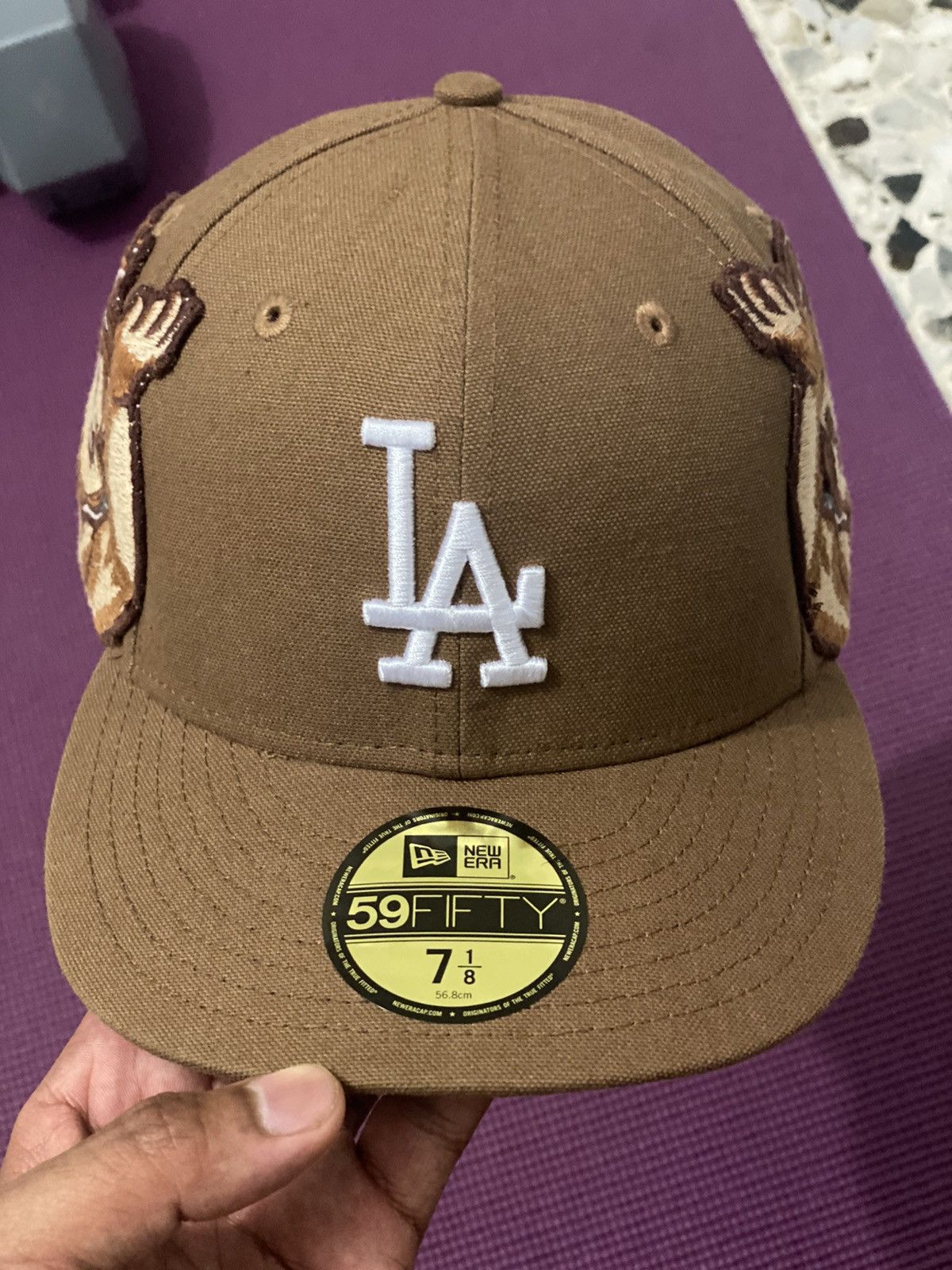 Rare Los Angeles Jon Stan Fitted Hat Cap Dodgers New Style