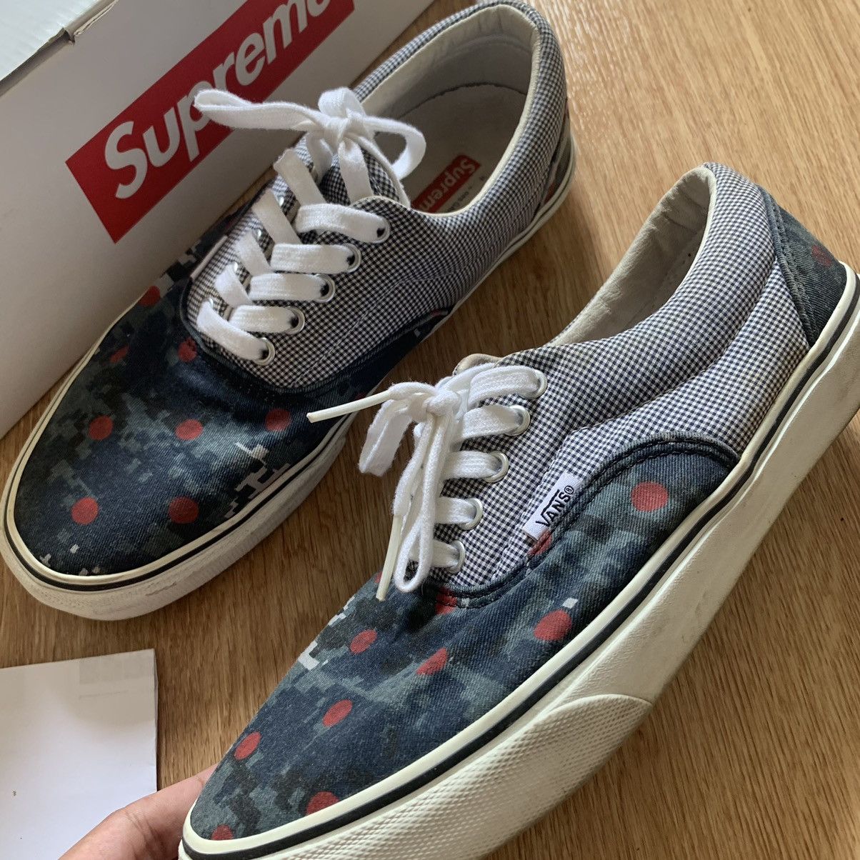 Vans x Supreme x Comme des Garcons Era Digital Camo