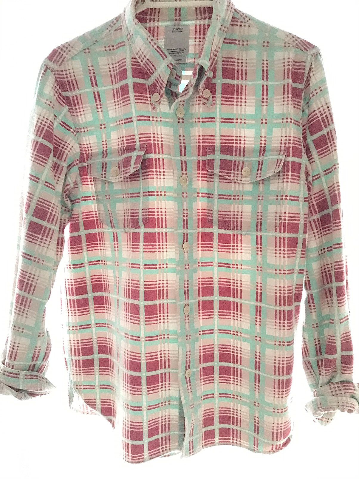 Visvim VISVIM | “Wally Shirt” (Printed Check) -Green- | Grailed