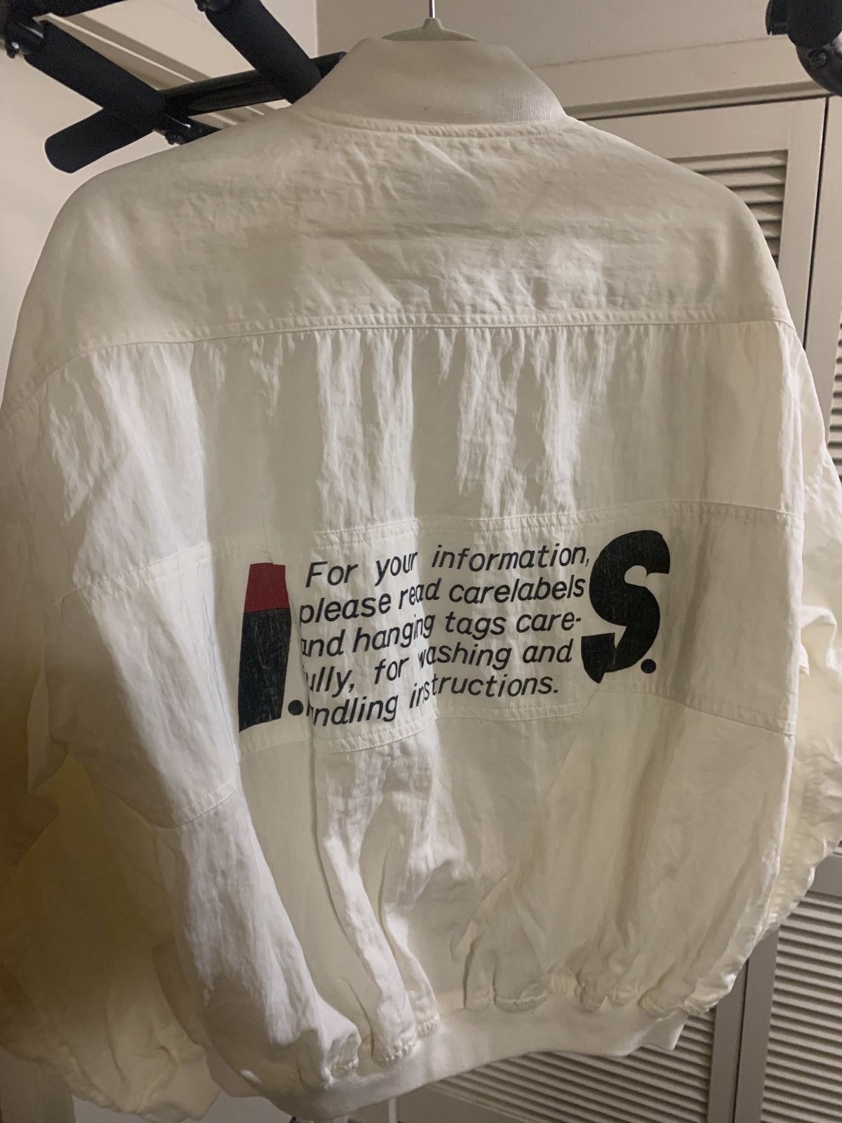 Issey Miyake Issey Sport care instruction Bomber Size US L / EU 52-54 / 3 - 8 Thumbnail