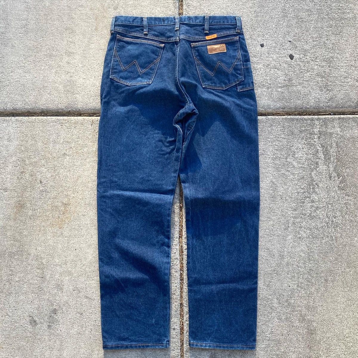Vintage Rare vintage fire resistant wrangler jeans Size US 34 / EU 50 - 2 Preview