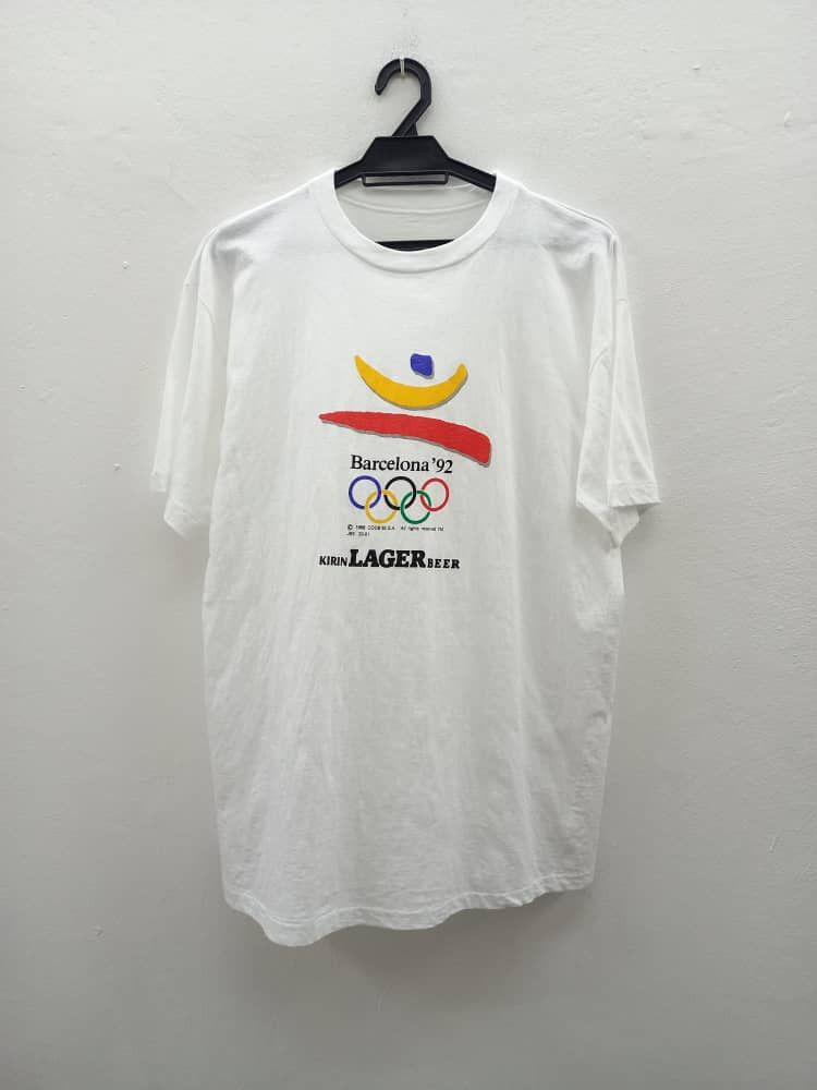 USA Olympics Vintage olympic barcelona ‘92 kirin lager beer Size US L / EU 52-54 / 3 - 1 Thumbnail