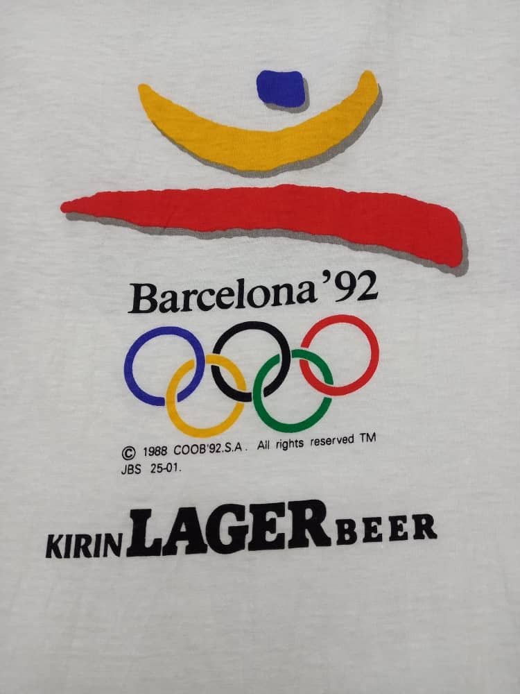 USA Olympics Vintage olympic barcelona ‘92 kirin lager beer Size US L / EU 52-54 / 3 - 2 Thumbnail