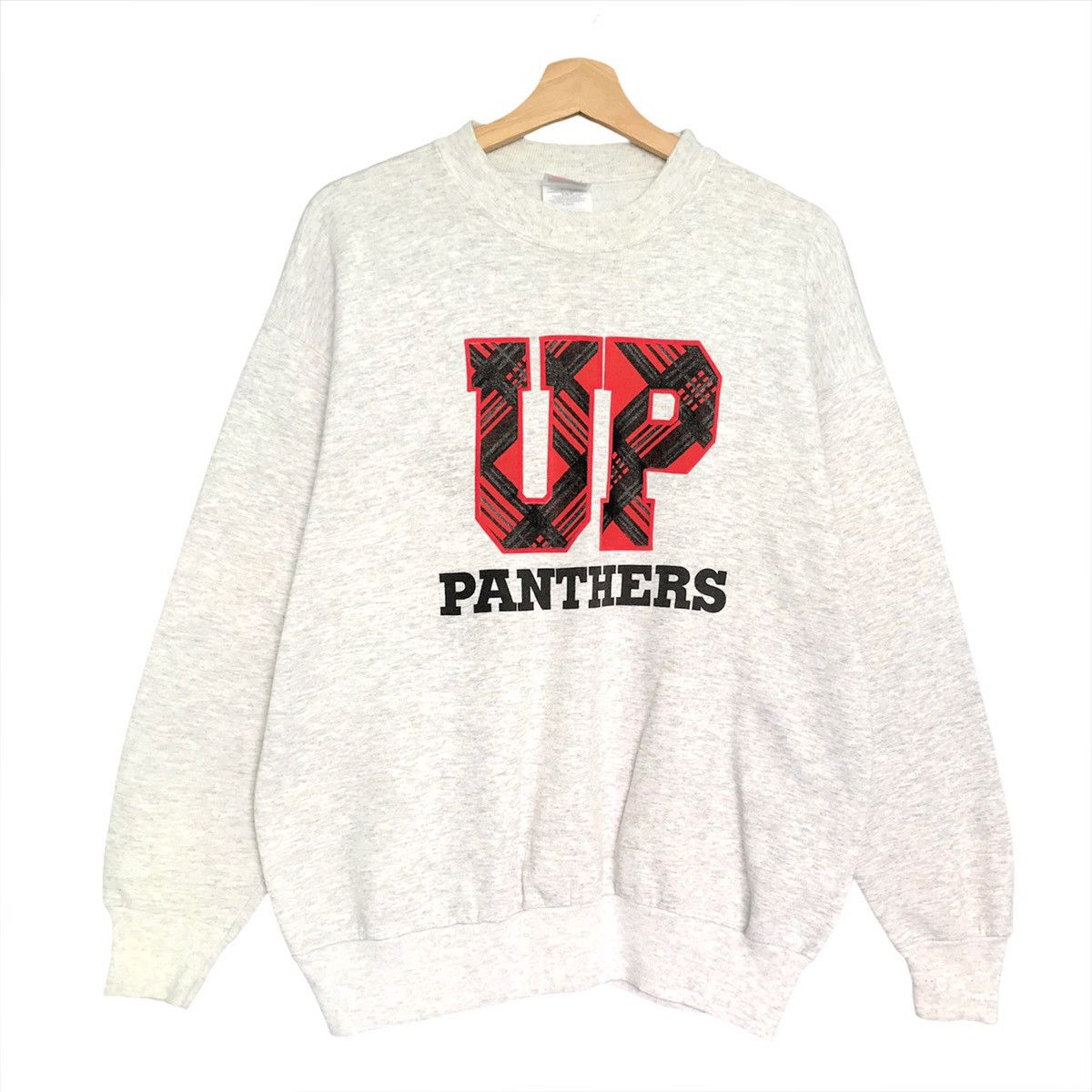 Rare Panther Vintage 90’s Up Panthers Crewneck Sweatshirt Size L Size US L / EU 52-54 / 3 - 1 Thumbnail