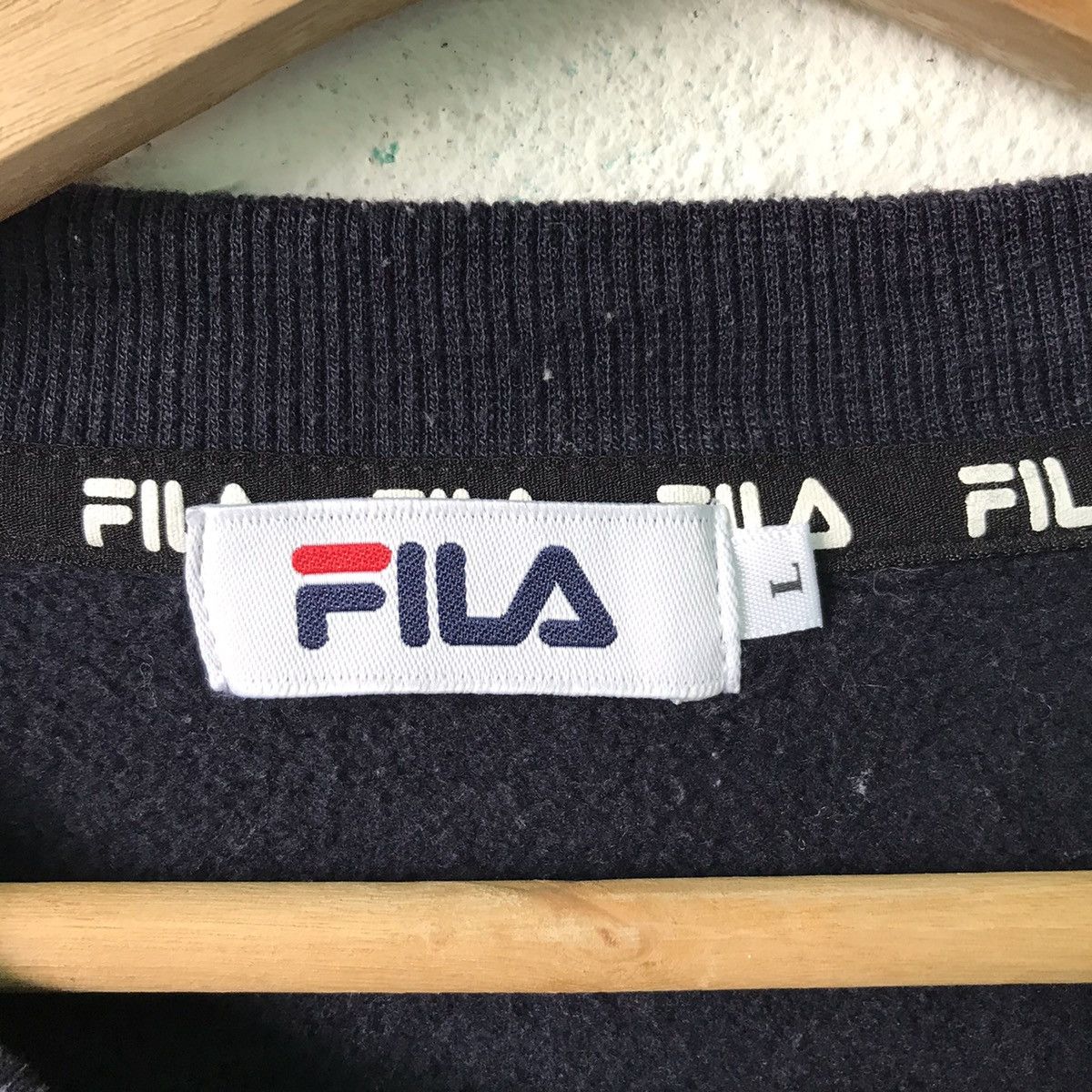 Fila × Vintage Fila Big Logo Pullover Crewneck Sweatshirt Size L Size US L / EU 52-54 / 3 - 7 Thumbnail