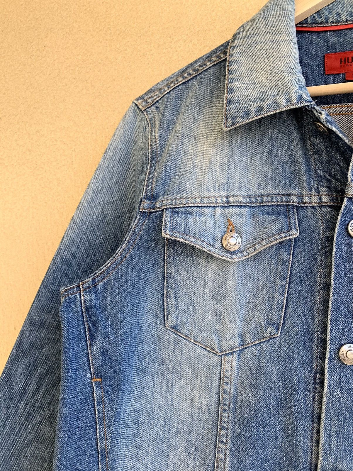 Hugo Boss HUGO BOSS Blue Denim Jacket Size US M / EU 48-50 / 2 - 9 Thumbnail
