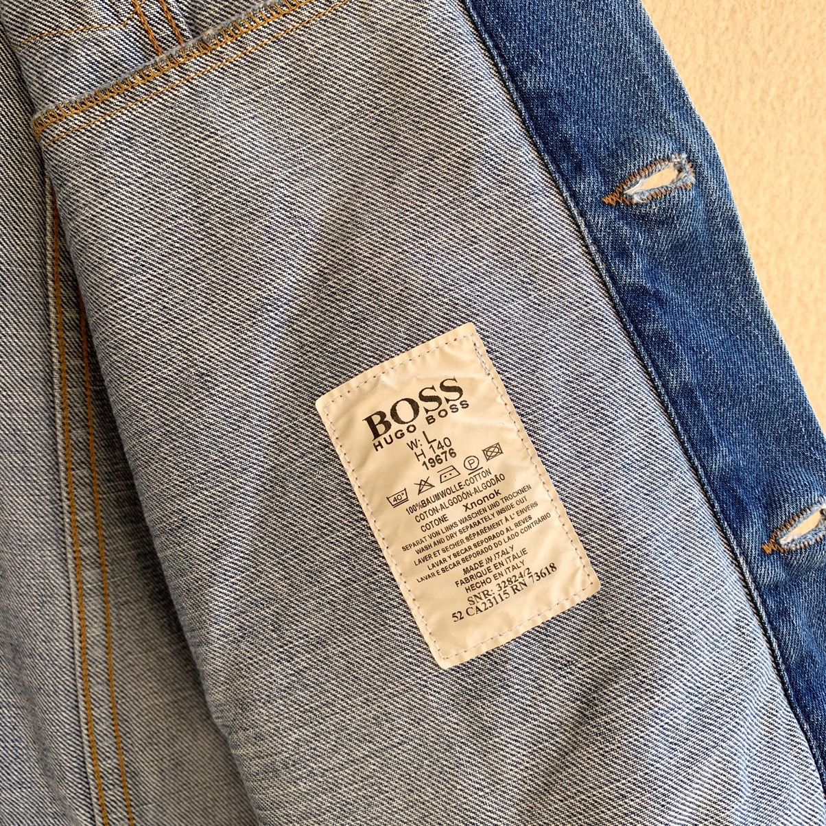 Hugo Boss HUGO BOSS Blue Denim Jacket Size US M / EU 48-50 / 2 - 16 Thumbnail