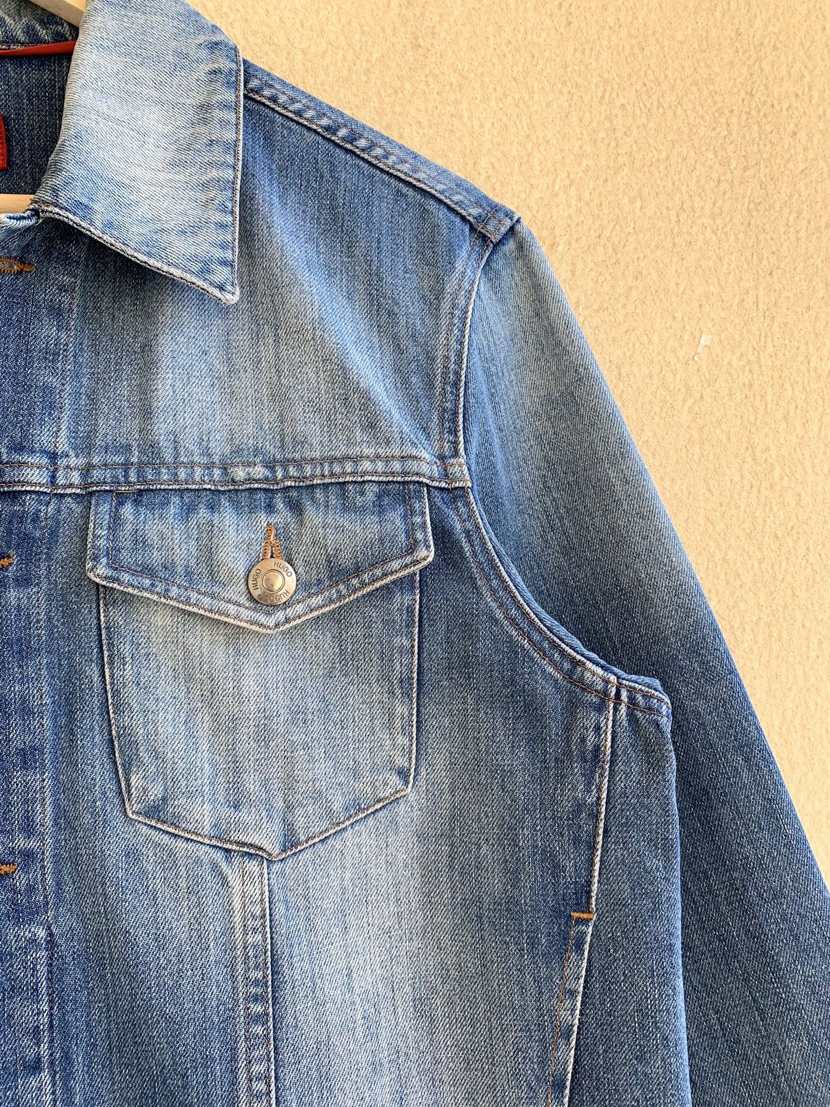 Hugo Boss HUGO BOSS Blue Denim Jacket Size US M / EU 48-50 / 2 - 8 Thumbnail