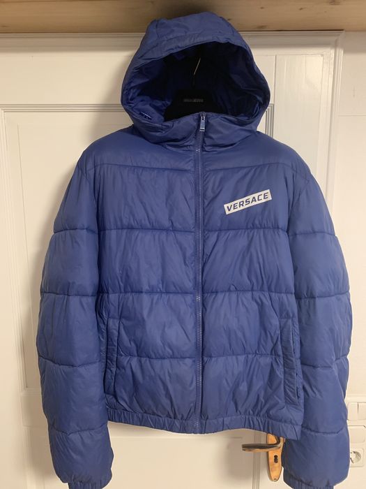 Versace Versace Blouson Piumino Hooded Puffer Jacket | Grailed