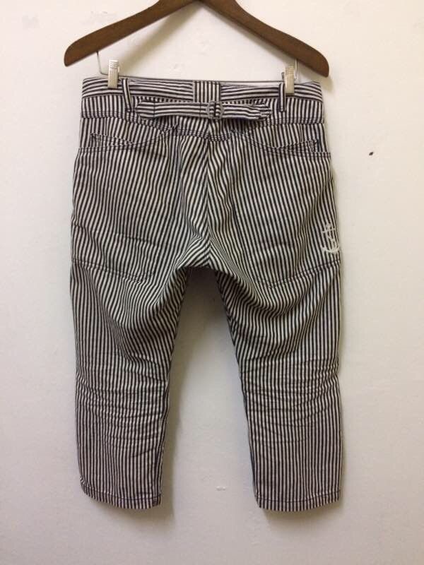 ABAHOUSE Japanese Street Wear Abahouse Stripe Pants Size US 34 / EU 50 - 2 Thumbnail