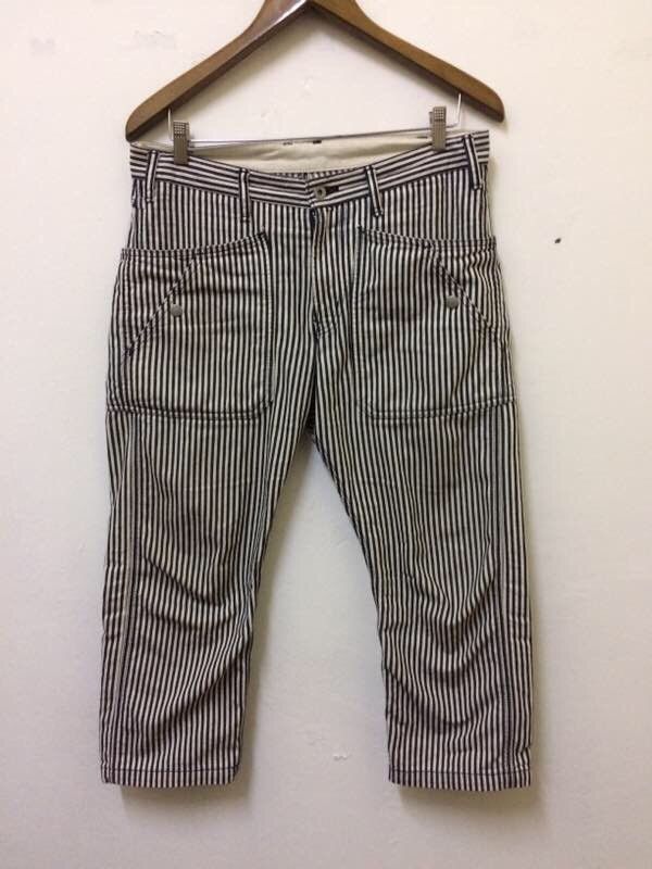 ABAHOUSE Japanese Street Wear Abahouse Stripe Pants Size US 34 / EU 50 - 1 Thumbnail