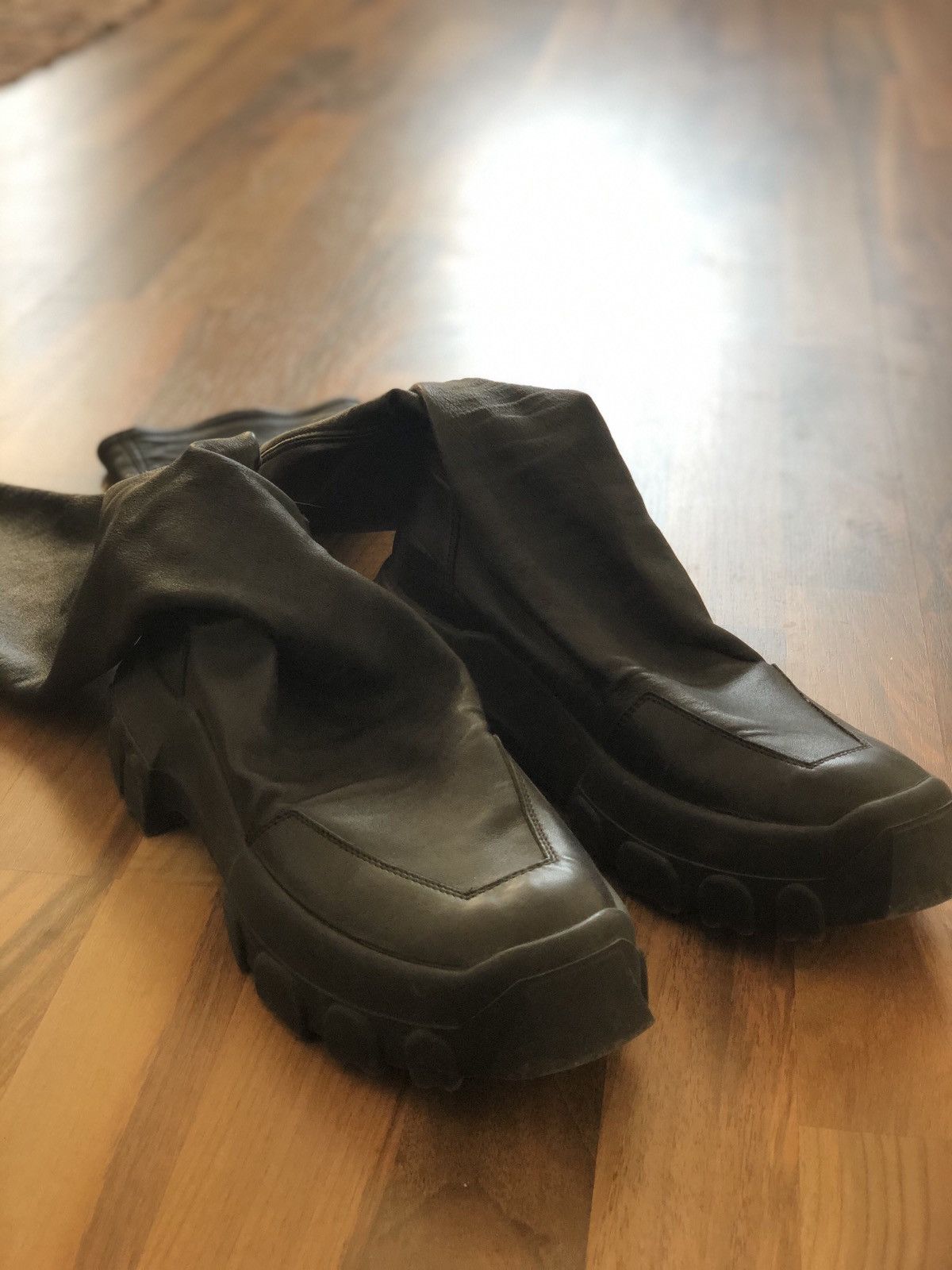Rick Owens Rick Owens Tractor Sock Boots Size US 9 / EU 42 - 6 Thumbnail