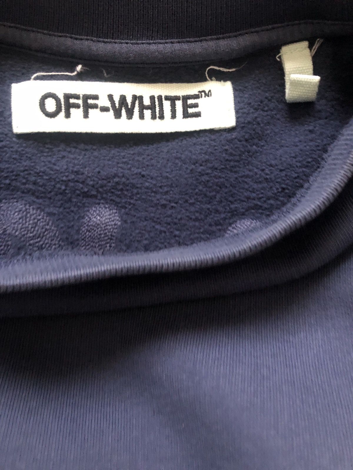 Off-White Tonal Sweatshirt Size US M / EU 48-50 / 2 - 7 Thumbnail