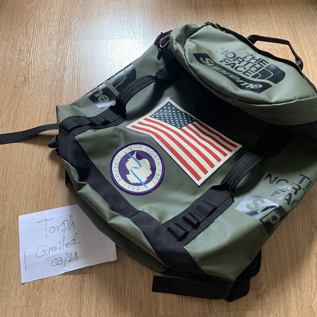 Supreme The North Face Supreme x TNF Trans Antarctica Expedition Big Haul Backpack Grailed