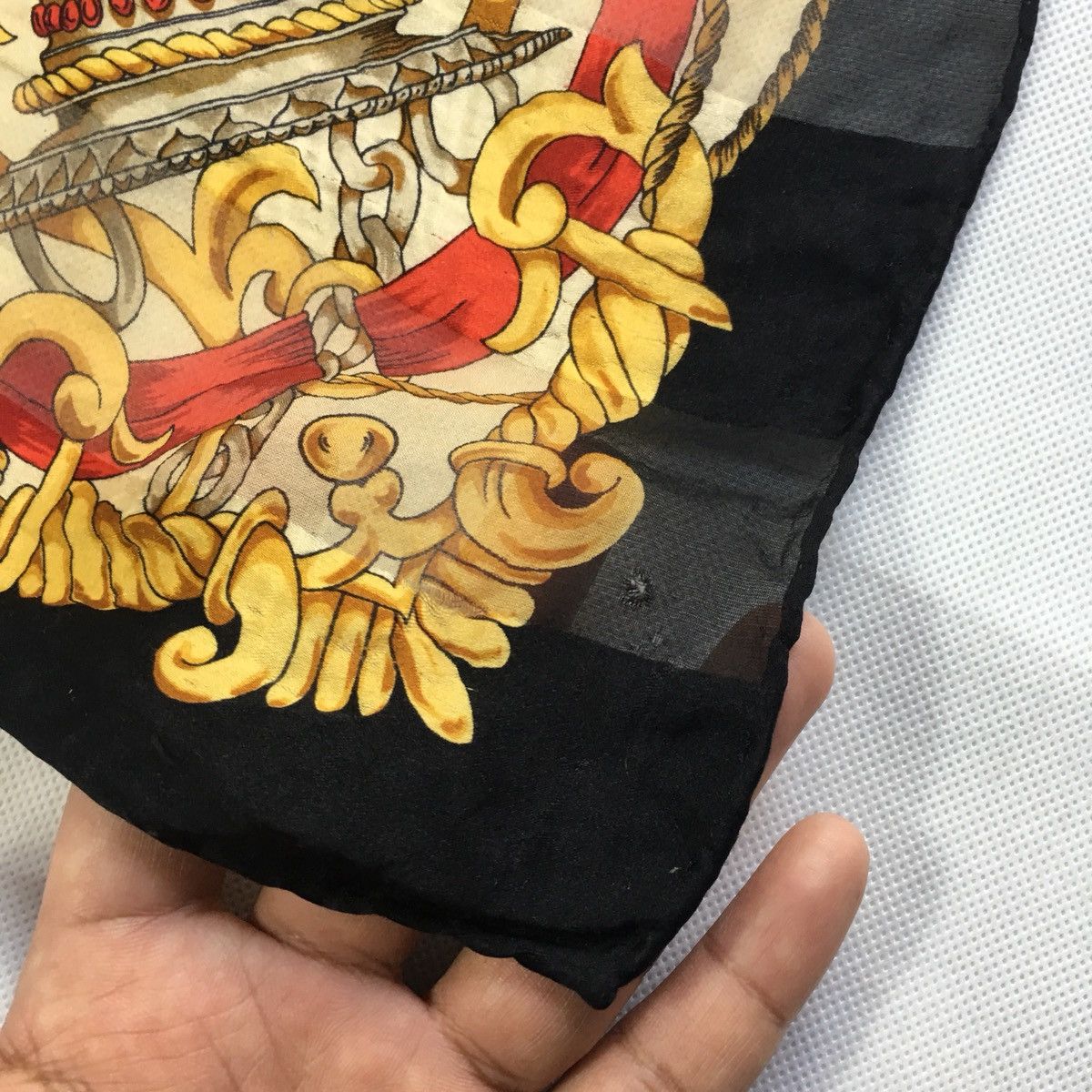 Balenciaga Balenciaga Silk Scarf Size ONE SIZE - 9 Thumbnail