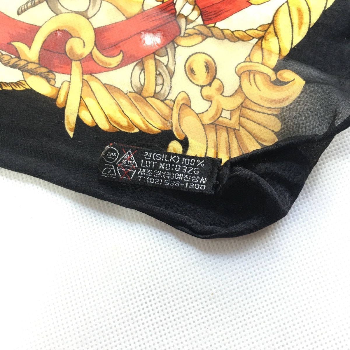 Balenciaga Balenciaga Silk Scarf Size ONE SIZE - 11 Thumbnail
