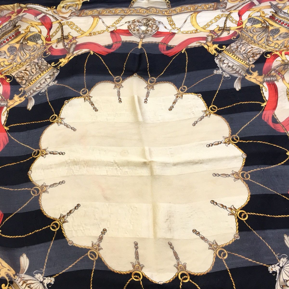 Balenciaga Balenciaga Silk Scarf Size ONE SIZE - 8 Thumbnail