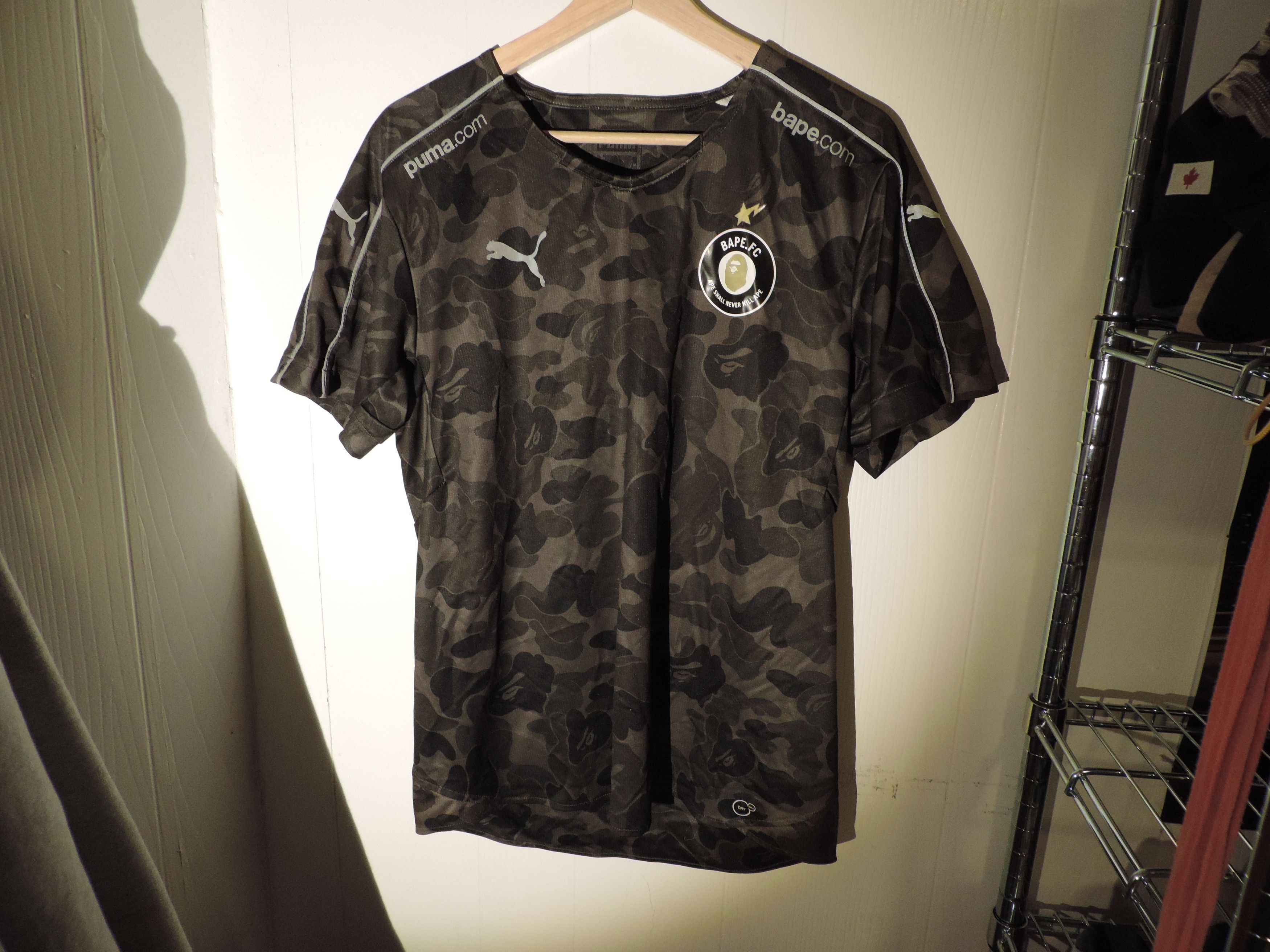 Puma bape hot sale shirt