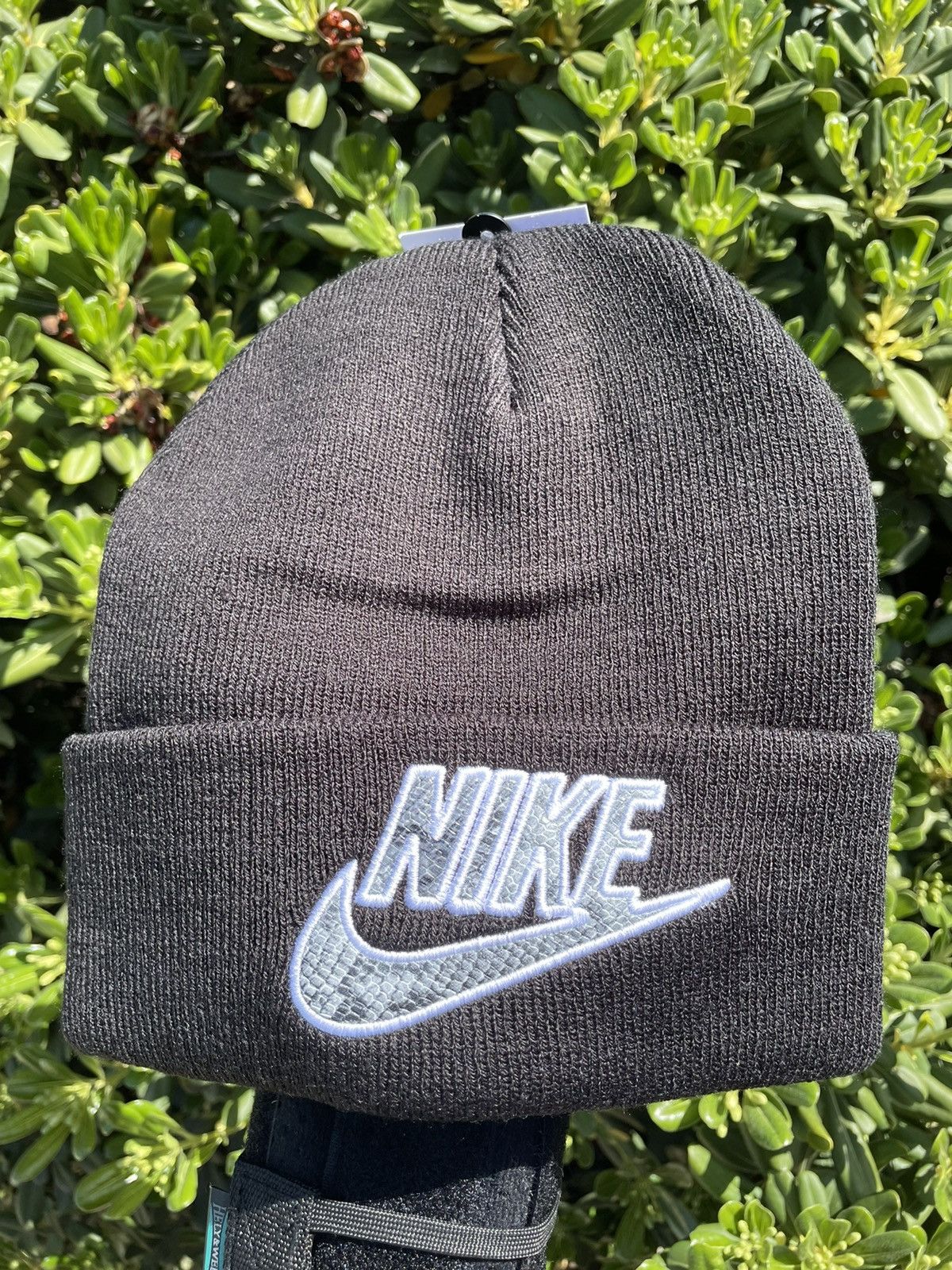 Supreme Supreme Nike Snakeskin Beanie - Black | Grailed