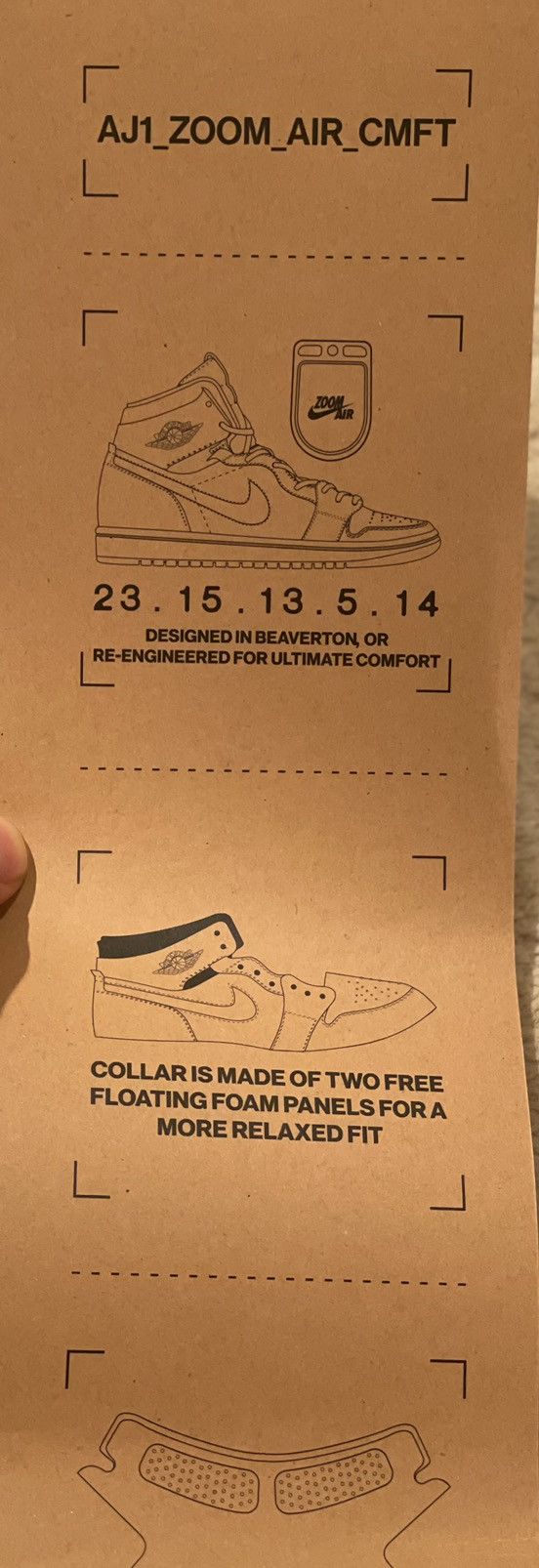 Jordan Brand Jordan 1 High Zoom Air CMFT London Size US 9 / EU 42 - 11 Thumbnail