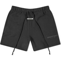 Fear Of God Essentials Sweat Shorts Black | Grailed