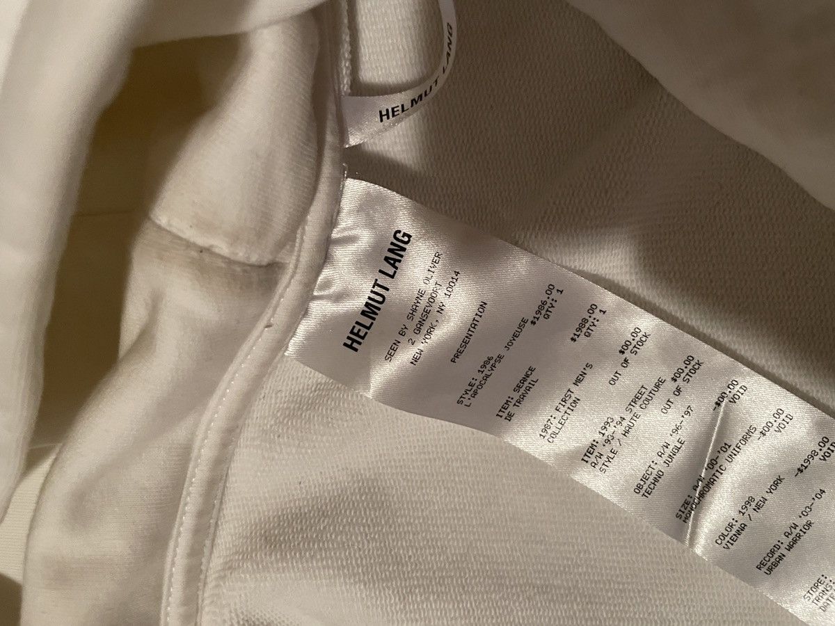 Helmut Lang Helmut Lang Zip up : Size S-M Size US M / EU 48-50 / 2 - 3 Thumbnail