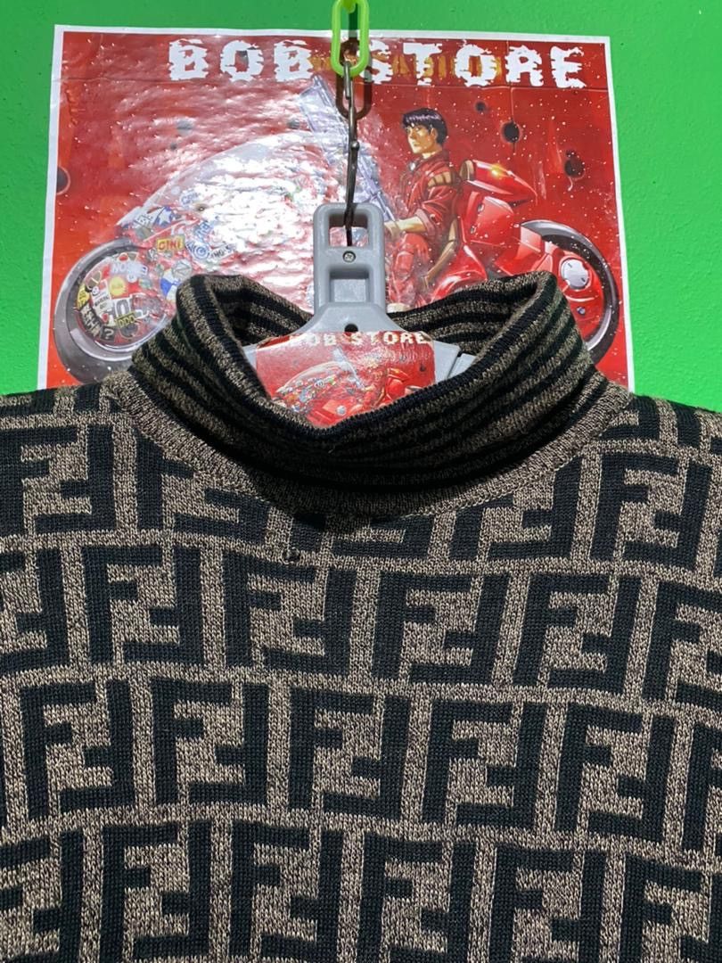 Fendi Fendi Monogram Sweatshirt Size US M / EU 48-50 / 2 - 2 Thumbnail
