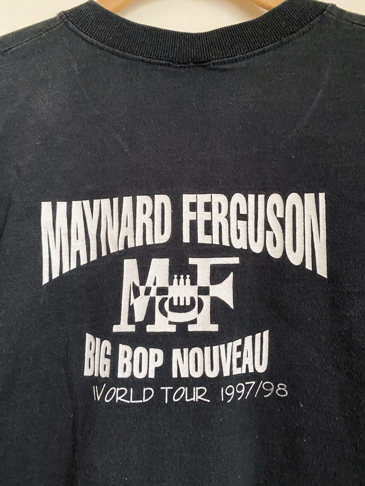 Band Tees × Vintage Vintage 1997 Maynard Ferguson world Tour Tee Size US L / EU 52-54 / 3 - 4 Thumbnail