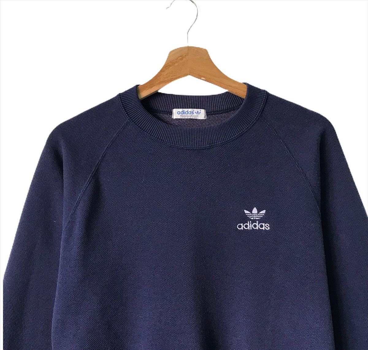 Adidas Vintage 00s Adidas Trifoil Crewneck Sweatshirt Size M Size US M / EU 48-50 / 2 - 4 Thumbnail