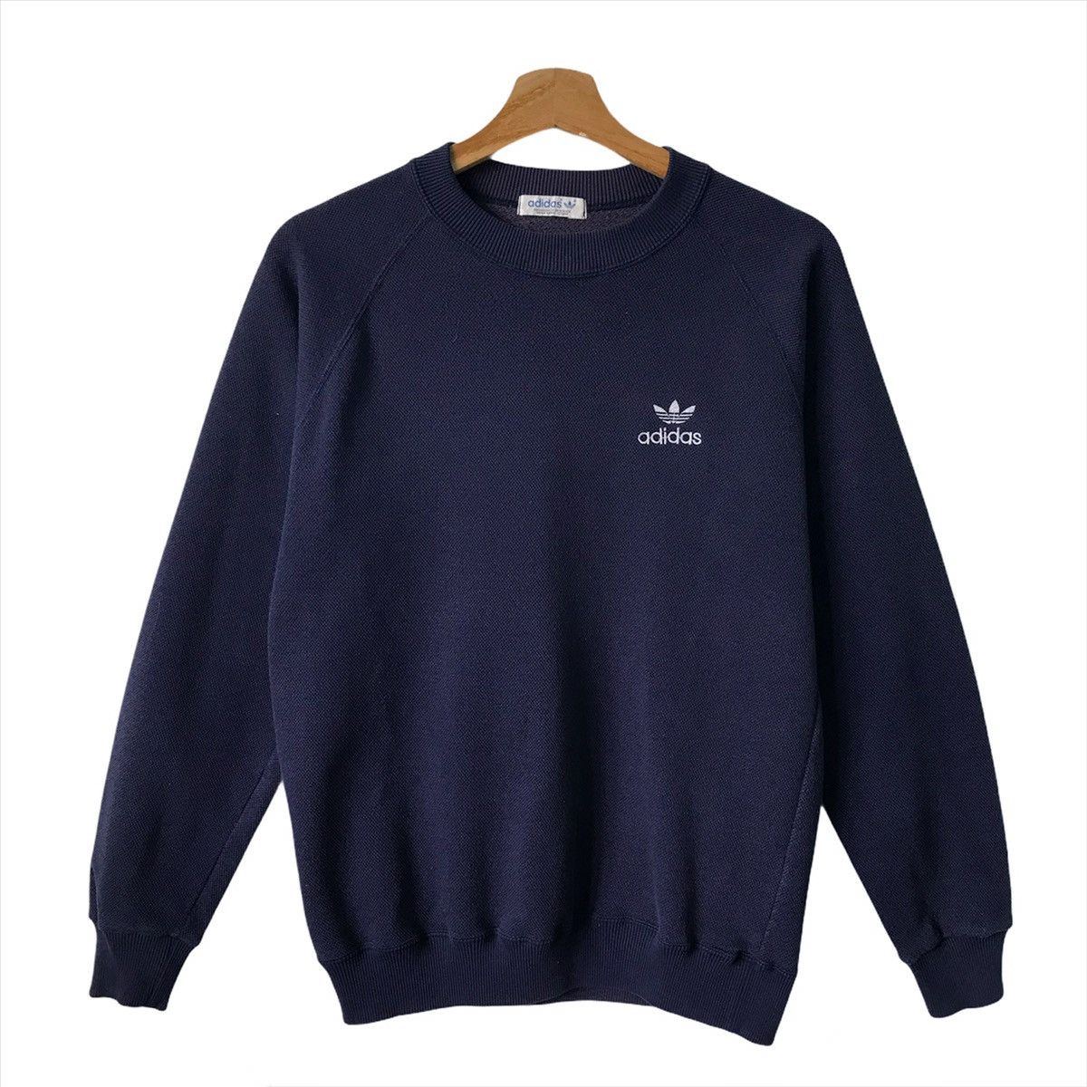Adidas Vintage 00s Adidas Trifoil Crewneck Sweatshirt Size M Size US M / EU 48-50 / 2 - 1 Thumbnail