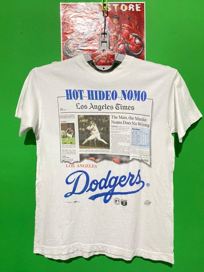 Hot Item Vintage 90s Hideo Nomo T-shirt Hideo Nomo LA 