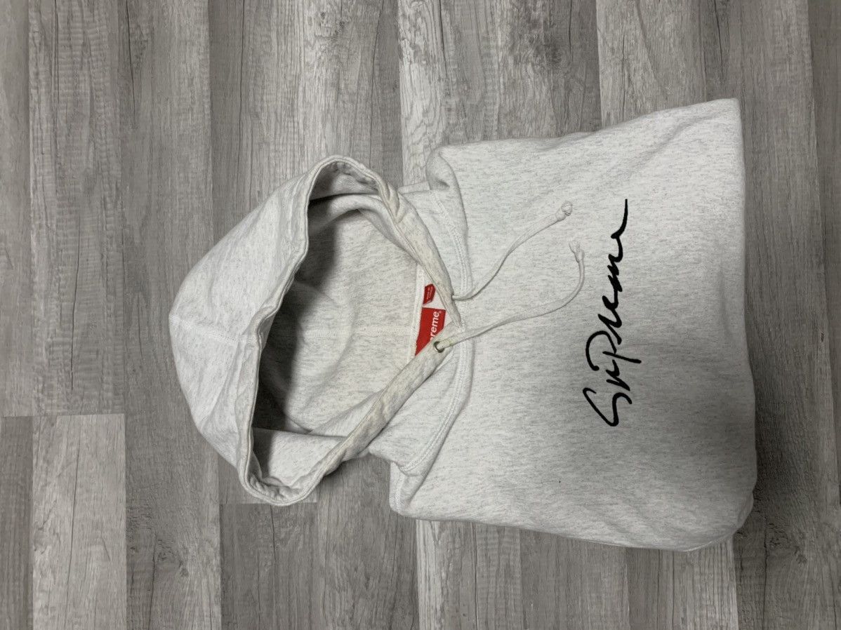 Mサイズ supreme script hooded sweatshirt ②(FW19 Supreme Mサイズ supreme script hooded sweatshirt ②(FW19 Supreme