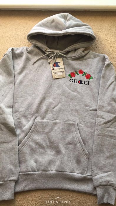 Gucci x hotsell champion hoodie