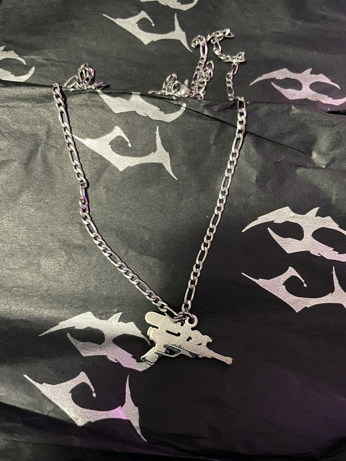 Jewelry Thryfty Ray Gun necklace Grailed