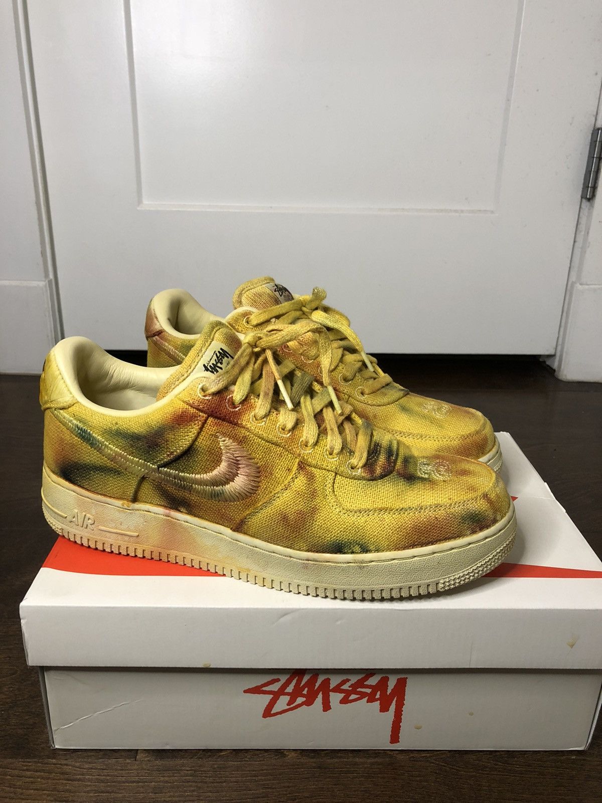 Stüssy x Nike Hand-Dyed Air Force 1