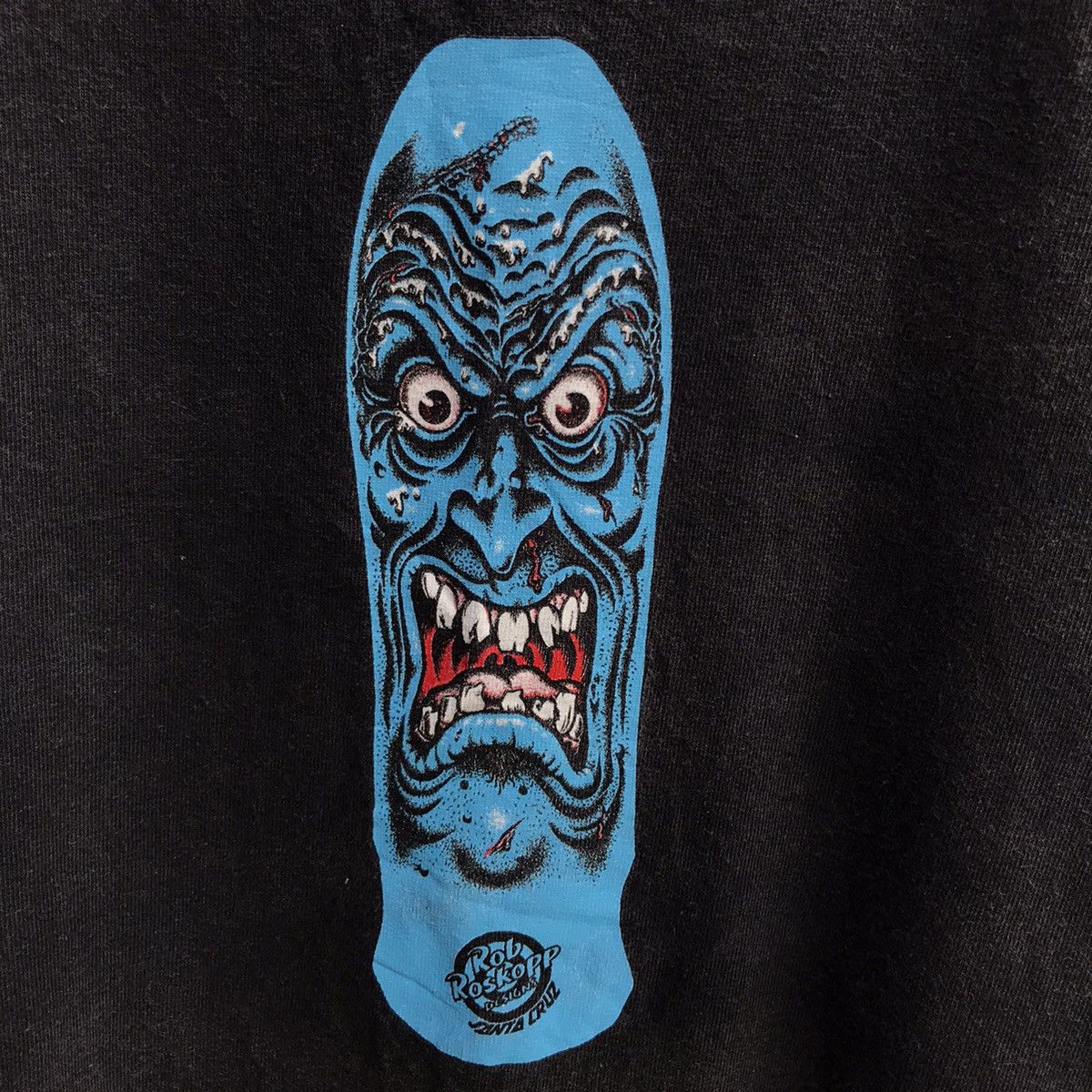 Santa Cruz Skateboards Vintage rare 90s SANTA CRUZ rob roskopp tee usa old skate Size US M / EU 48-50 / 2 - 3 Thumbnail