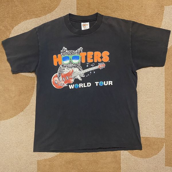 Vintage Vintage 90's Hooters World Tour Band T-shirt. | Grailed