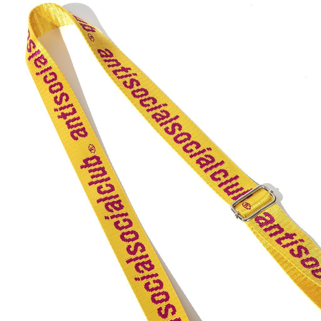 Anti Social Social Club DS ASSC Belong 2 You Yellow Sidebag FTP FOG BAPE KAWS KITH Size ONE SIZE - 3 Thumbnail