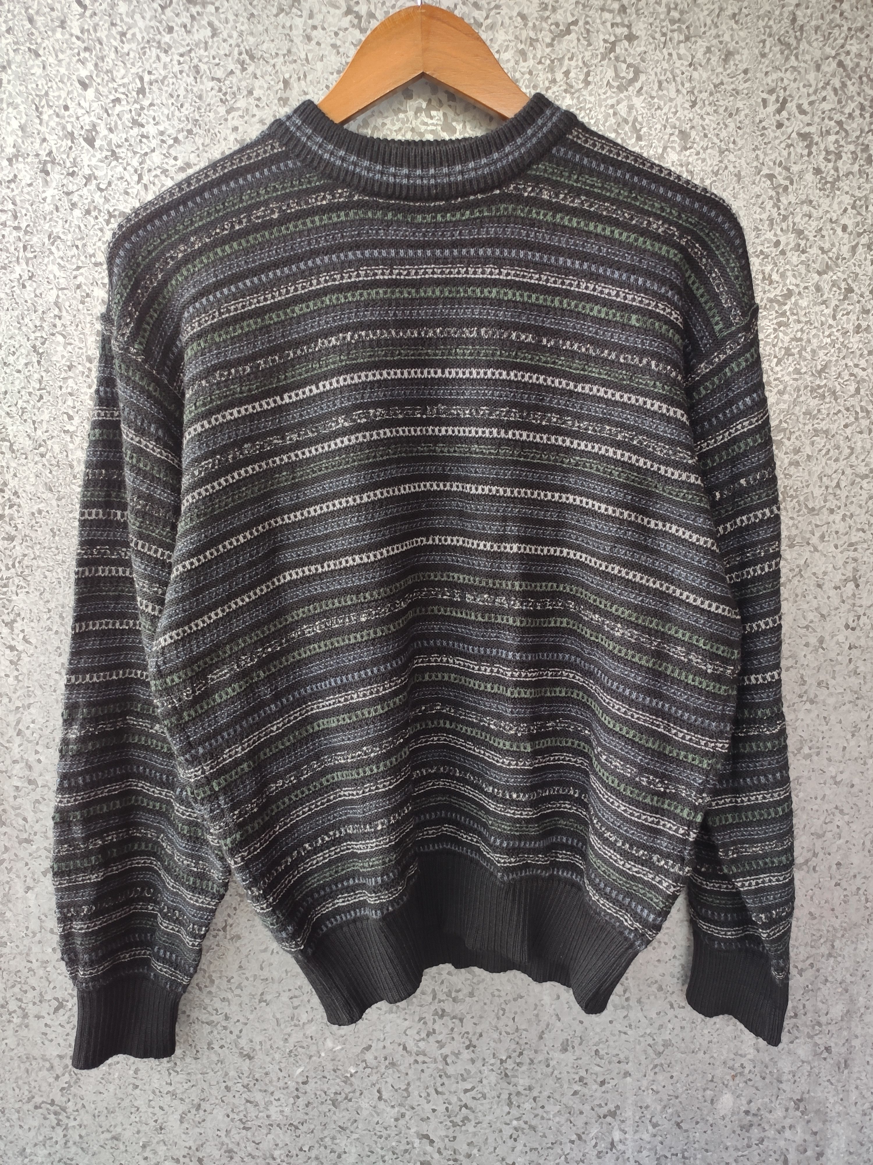 Japanese Brand Crocodile sweater knitwear Size US M / EU 48-50 / 2 - 1 Thumbnail