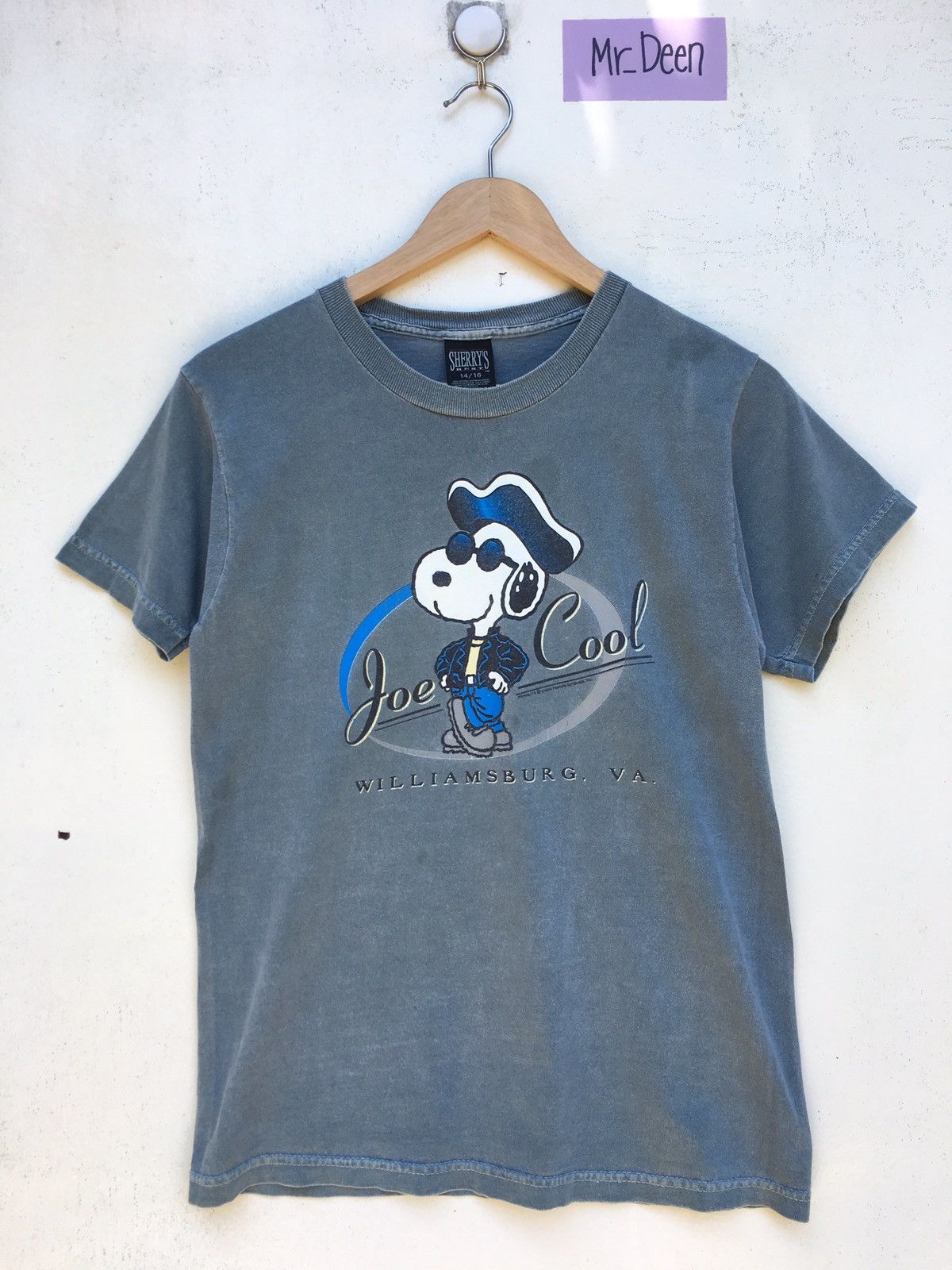 Peanuts Vintage 90s Peanuts Snoopy Joe Cool Tshirt Size US XS / EU 42 / 0 - 1 Thumbnail